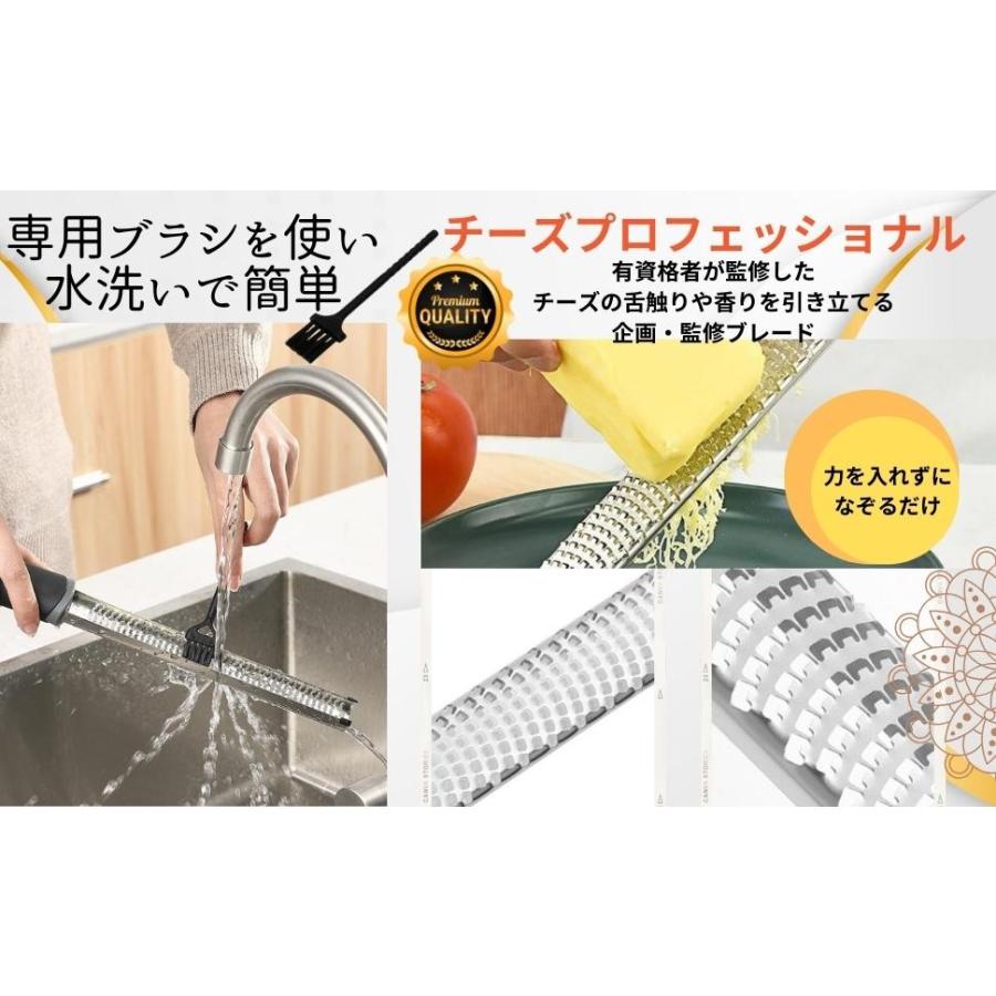 チーズプロフェッショナル監修】おろし金 チーズ削り器 チーズおろし器