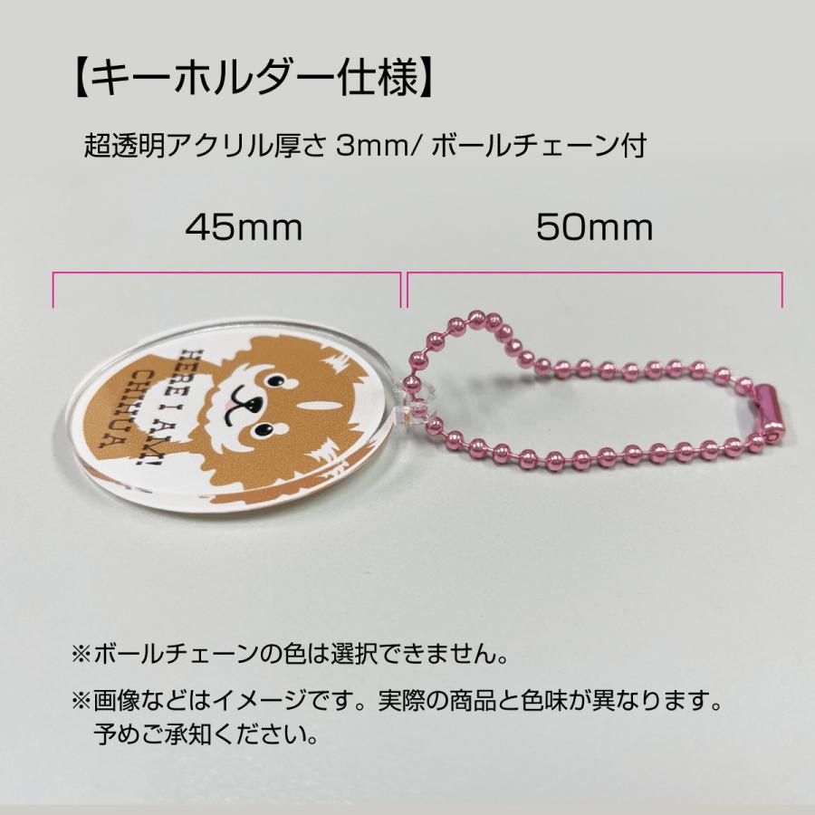 犬 イヌ  かわいい キーホルダー アクリル グッズ オリジナルイラスト プレゼント 贈り物 記念品 |  | 04