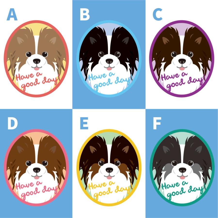 パピヨン かわいい キーホルダー アクリル 犬 イヌ グッズ オリジナルイラスト プレゼント 贈り物 記念品 |  | 02