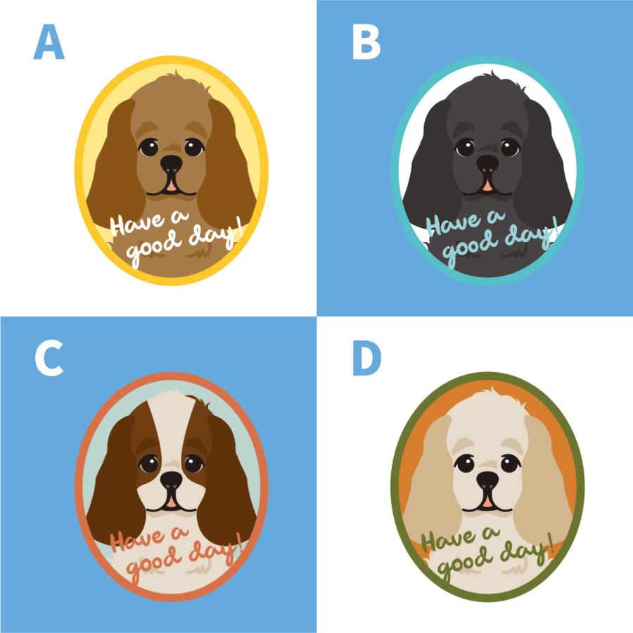 アメリカンコッカースパニエル かわいい キーホルダー アクリル 犬 イヌ グッズ オリジナルイラスト プレゼント 贈り物 記念品 |  | 02