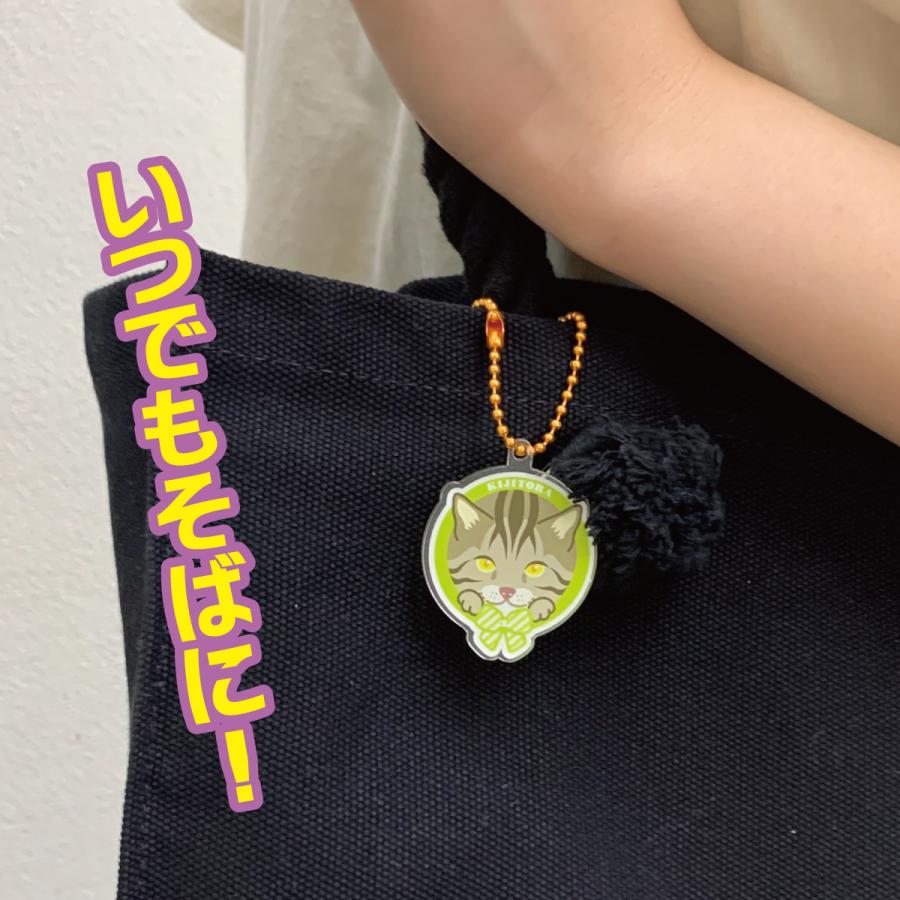 黒猫 かわいい キーホルダー 猫 ネコ アクリル グッズ オリジナルイラスト プレゼント 贈り物 記念品 |  | 05