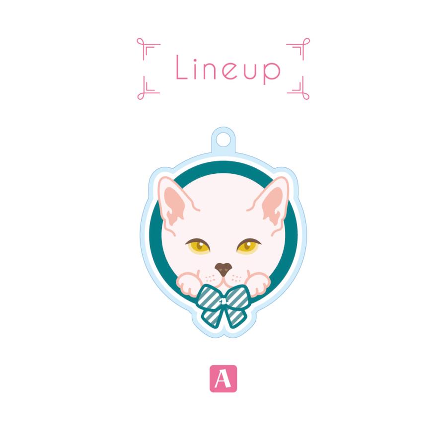 スフィンクス かわいい キーホルダー 猫 ネコ アクリル グッズ オリジナルイラスト プレゼント 贈り物 記念品 |  | 02