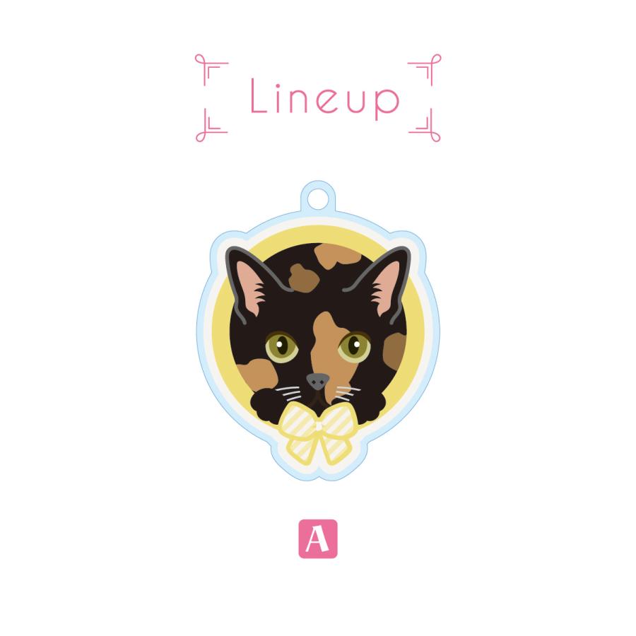 サビ かわいい キーホルダー 猫 ネコ アクリル グッズ オリジナルイラスト プレゼント 贈り物 記念品 |  | 02