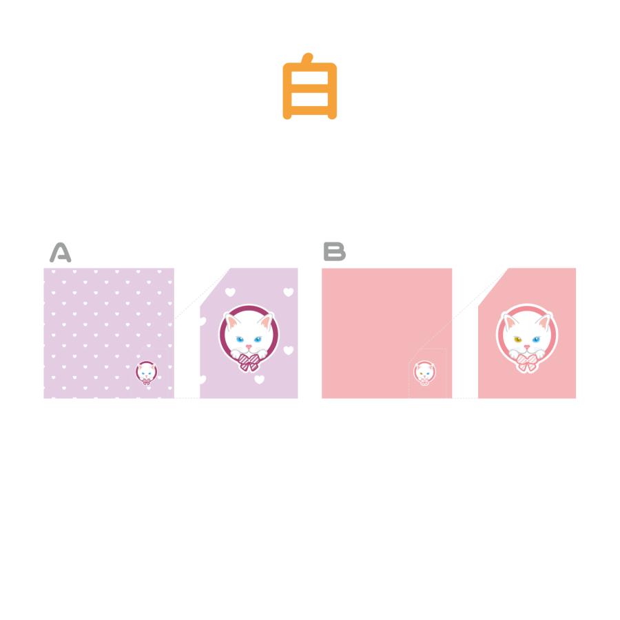 ハンドタオル 白猫 猫 かわいい ハンカチ 動物 おしゃれ プレゼント ペット |  | 02