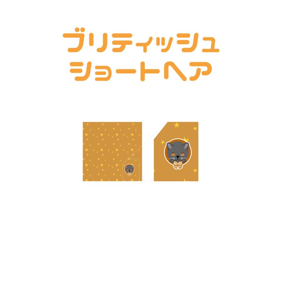 ハンドタオル ブリティッシュショートヘア 猫 かわいい ハンカチ 動物 おしゃれ プレゼント ペット |  | 02