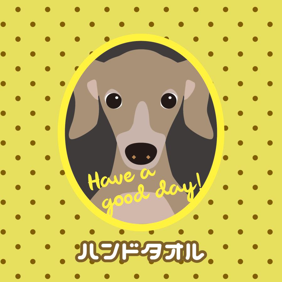 ハンドタオル イタリアングレイハウンド 犬 かわいい ハンカチ 動物 おしゃれ プレゼント ペット | 