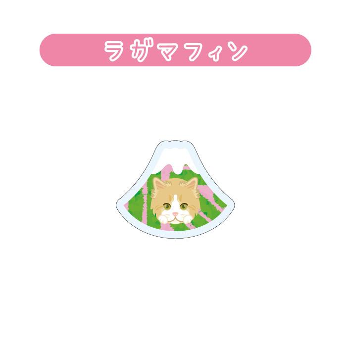マグネット アクリル ラガマフィン 静岡 三保 桜海老 かわいい 磁石 雑貨 猫 ホワイトボード 冷蔵庫 |  | 01