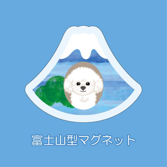 マグネット アクリル プードル 静岡 三保 みかん 桜えび さくら 赤富士 いちご かわいい 磁石 雑貨 犬 ホワイトボード 冷蔵庫 | 