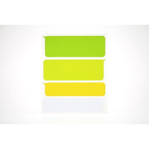 ライムグリーン　剥がせる　書ける　ステッカー　メモ |  | 03