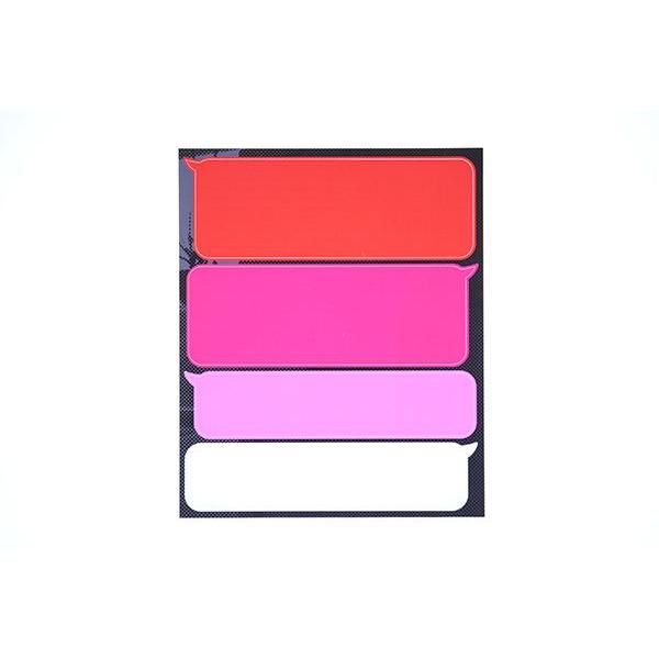 ベリーレッド　剥がせる　書ける　ステッカー　メモ | 