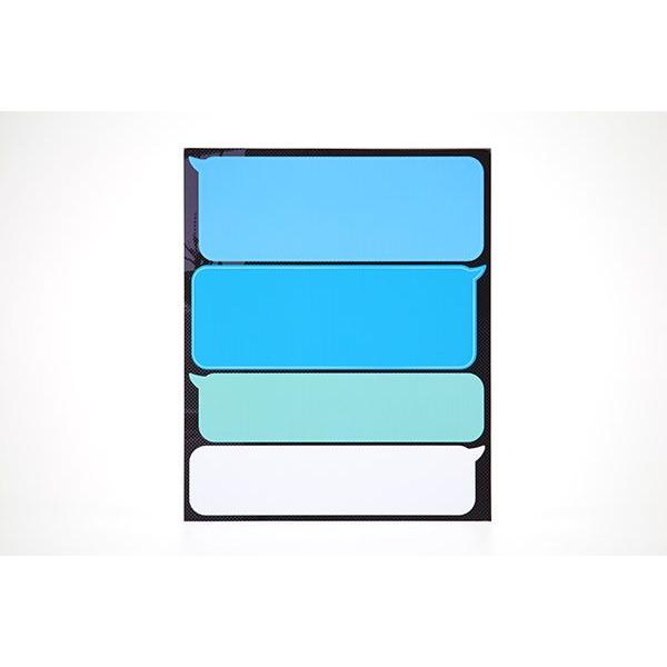 ミントブルー　剥がせる　書ける　ステッカー　メモ | 