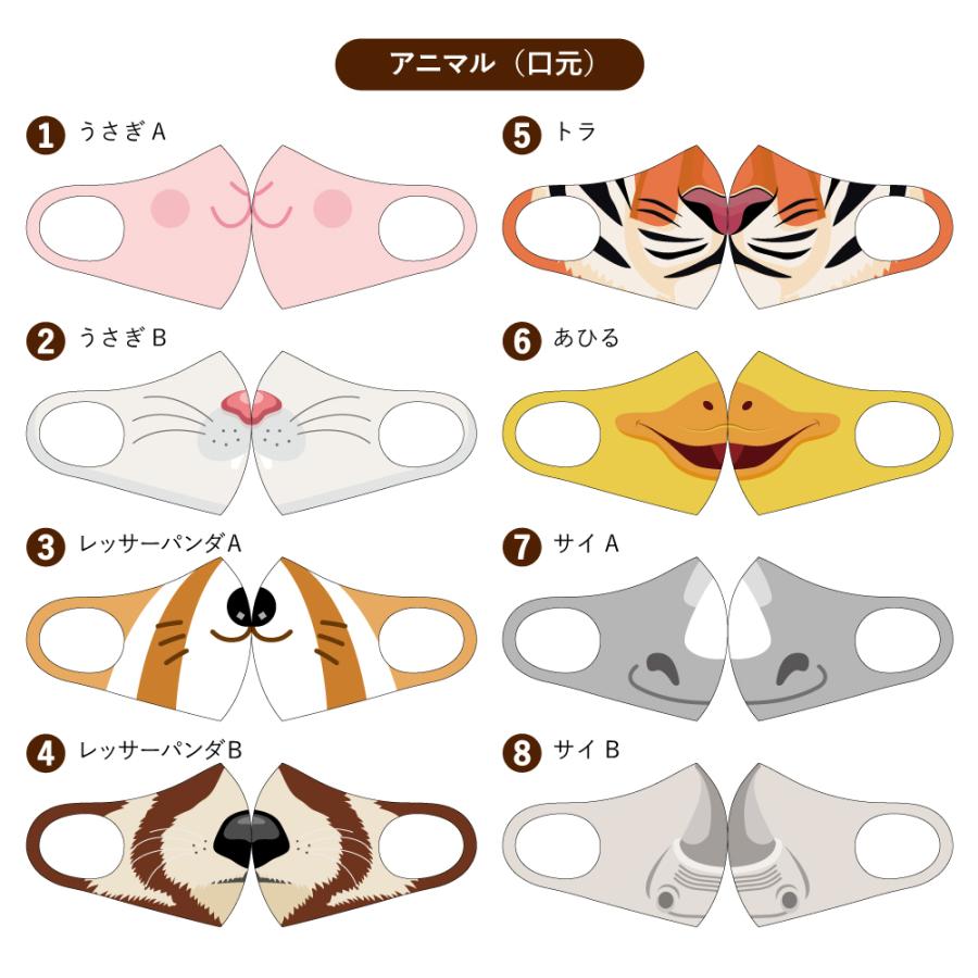 入園式 入学式 幼稚園 マスク 洗える 動物 口 大人 子供 コスプレ