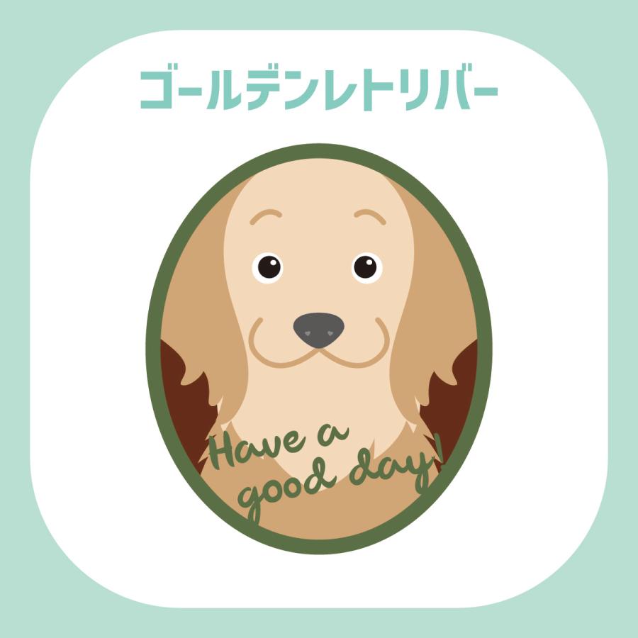 ステッカー　ゴールデンレトリバー　犬　車　ポスト　玄関　かわいい　わんこ　防犯 |  | 02