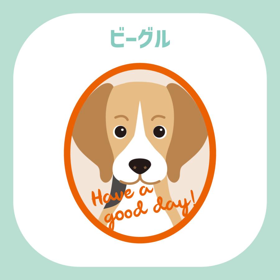 ステッカー　ビーグル　犬　車　ポスト　玄関　かわいい　わんこ　防犯 |  | 02