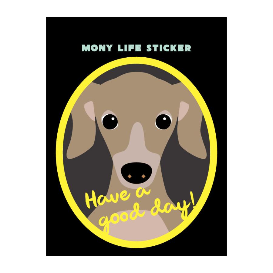 ステッカー　イタリアングレイハウンド　犬　車　ポスト　玄関　かわいい　わんこ　防犯 | 