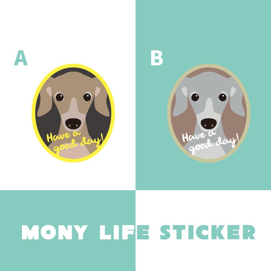 ステッカー　イタリアングレイハウンド　犬　車　ポスト　玄関　かわいい　わんこ　防犯 |  | 02