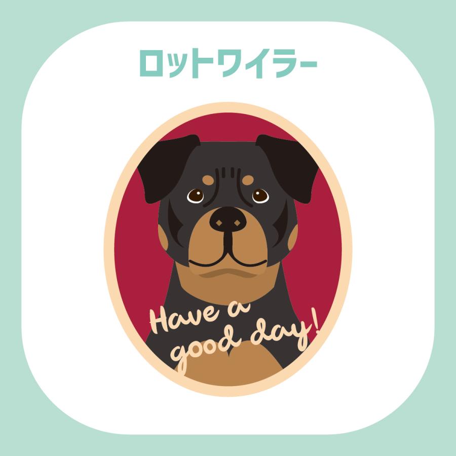 ステッカー　ロットワイラー　犬　車　ポスト　玄関　かわいい　わんこ　防犯 |  | 02