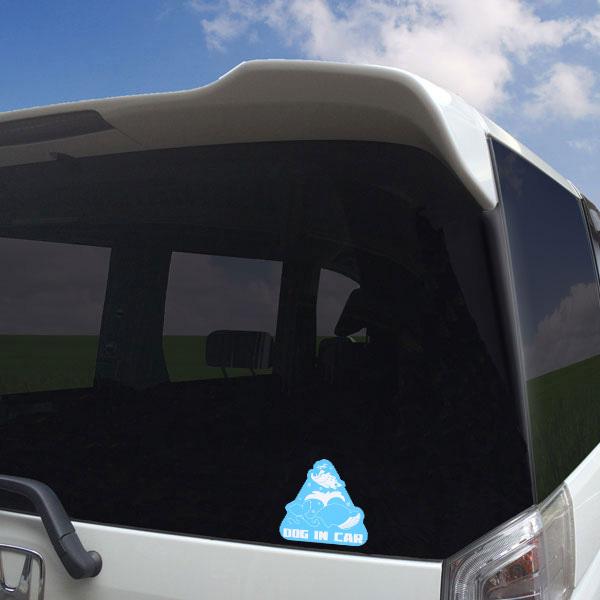 ノリ乗りステッカー　ダックス  犬　車　インカーステッカー　プレゼント　かわいい |  | 04