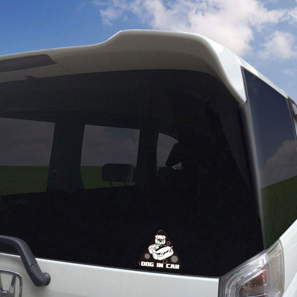 ノリ乗りステッカー　フレンチブルドッグ  犬　車　インカーステッカー　プレゼント　かわいい |  | 08