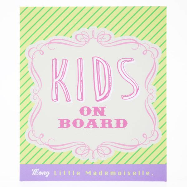 おしゃまなステッカー　リトルマドモアゼル  女の子　車　インカーステッカー　子供　キッズ　おしゃれ　プレゼント　出産祝い |  | 02