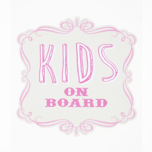 おしゃまなステッカー　リトルマドモアゼル  女の子　車　インカーステッカー　子供　キッズ　おしゃれ　プレゼント　出産祝い |  | 03