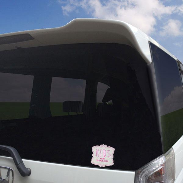 おしゃまなステッカー　リトルマドモアゼル  女の子　車　インカーステッカー　子供　キッズ　おしゃれ　プレゼント　出産祝い |  | 04