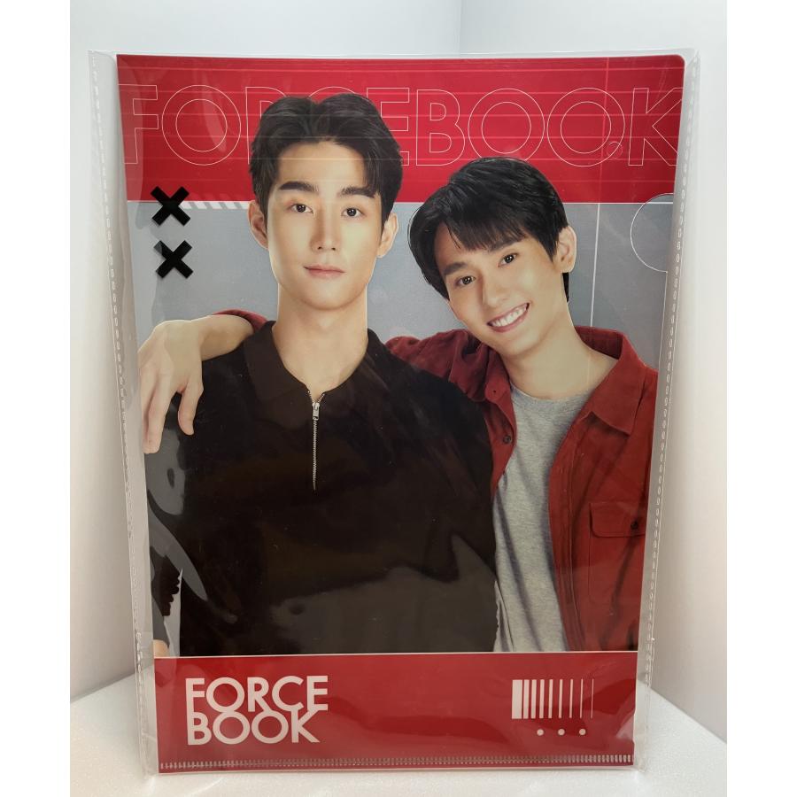 タイ GMMTV 公式 FORCE フォース BOOK ブック A4 クリアファイル moogreen | 