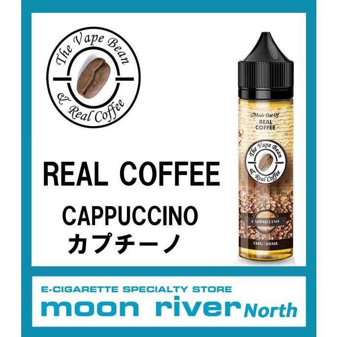 The Vape Bean REAL COFFEE CAPPUCCINO リアルコーヒー カプチーノ リキッド 60ml｜moon-river2