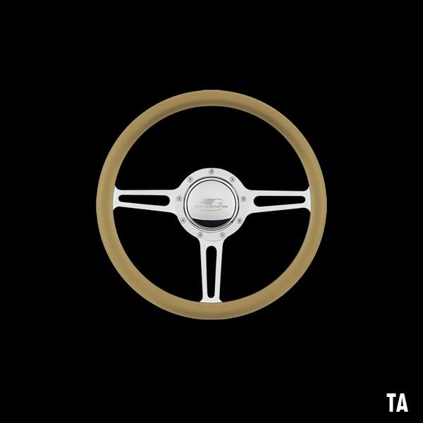 Billet Specialties Steering Wheels Split Spoke 35cm : MOONEYES