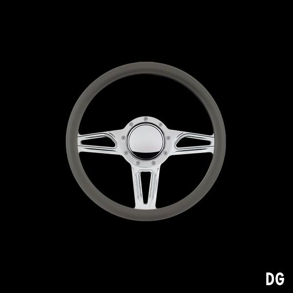 ビレット　ステアリング Billet Specialties Steering Wheels Interceptor 35cm : MOONEYES