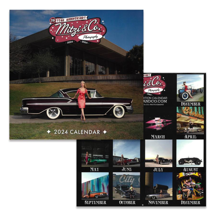 2024 ピンナップ ガール カレンダー : MOONEYES - 通販 - Yahoo