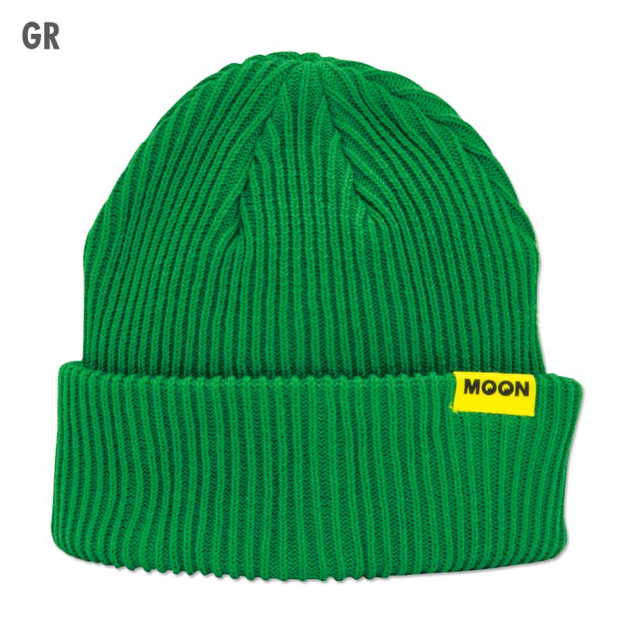 MOONEYES ムーンアイズ MOON コットン/アクリル ビーニー キャップ