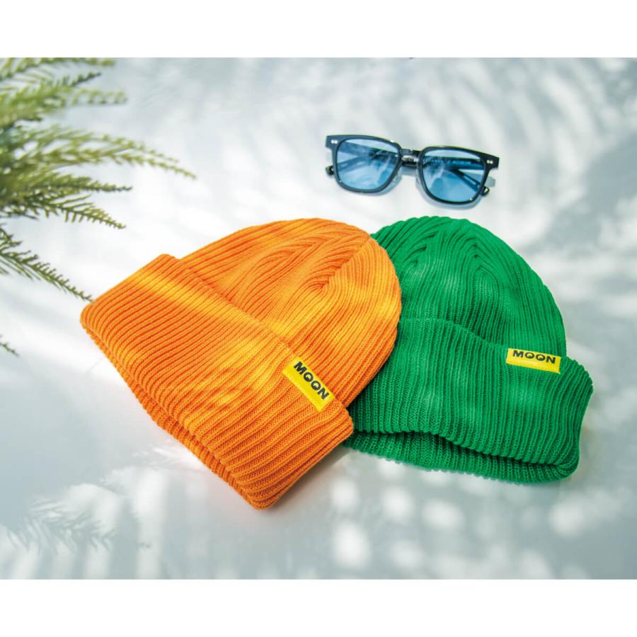 MOONEYES ムーンアイズ MOON コットン/アクリル ビーニー キャップ