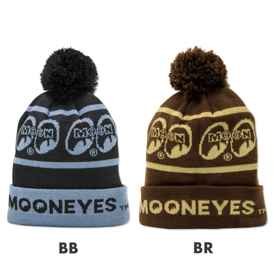 専用　MOONEYES ムーンアイズ　定価23100円ツナギ　ニット帽 MOONEYES 30%OFF ムーンアイズ MOON ボンボン ニット キャップ