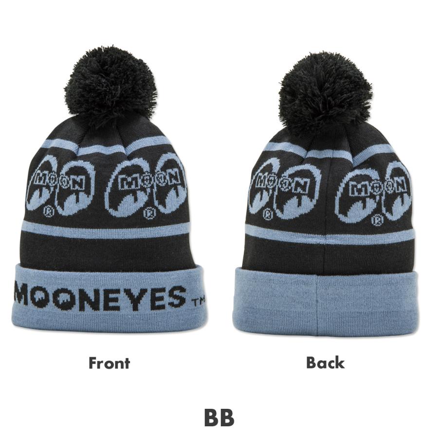 MOONEYES 30%OFF ムーンアイズ MOON ボンボン ニット キャップ