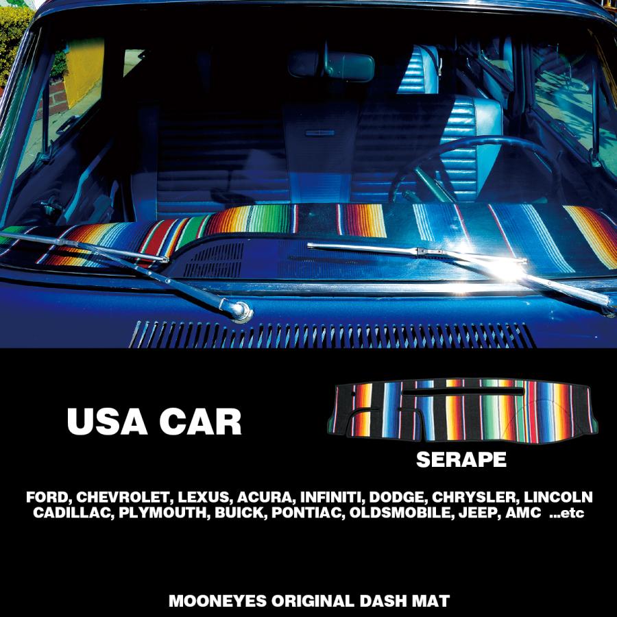 MOONEYES ムーンアイズ USA CARオリジナル サラペ柄 (レインボー MOONEYES ムーンアイズ USA CARオリジナル サラペ柄 (レインボー