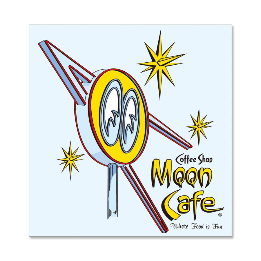 MOONEYES ムーンアイズ MOON Cafe ネオン ステッカー : MOONEYES