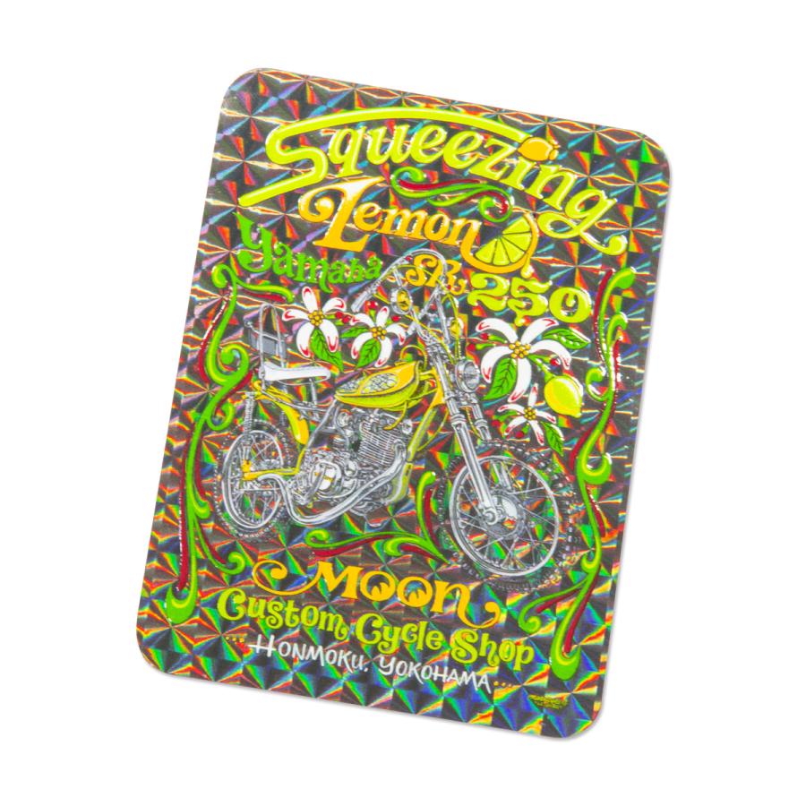 MOONEYES ムーンアイズ MCCS Squeezing Lemon ステッカー : MOONEYES