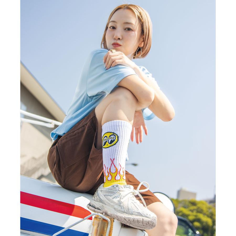89's MOONEYES Beach Bhairムーンアイズ チェアー✖️2脚 MOONEYES ムーンアイズ Flamin' ムーン ソックス : MOONEYES - 通販