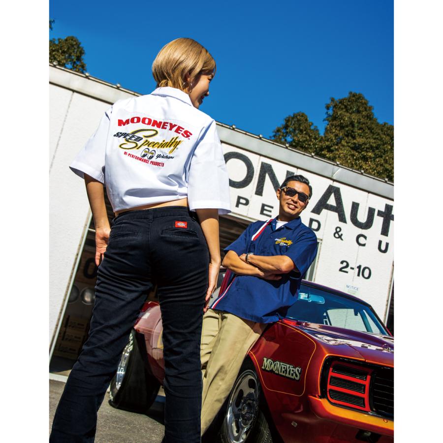 ムーンアイズ MOON レーシング ストライプ シャツ | MOONEYES