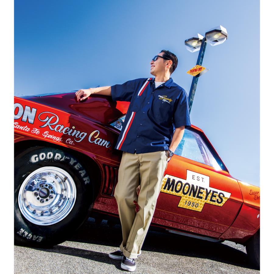 ムーンアイズ MOON レーシング ストライプ シャツ | MOONEYES | 02