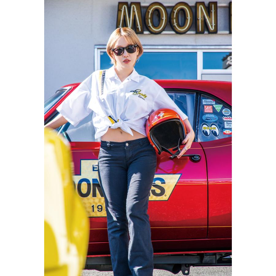 ムーンアイズ MOON レーシング ストライプ シャツ | MOONEYES | 03
