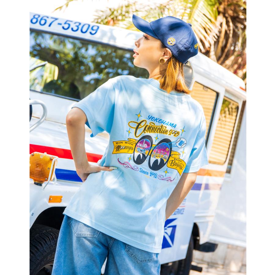 MOONEYES ムーンアイズ 横浜DeNAベイスターズ x 2025 Tシャツ