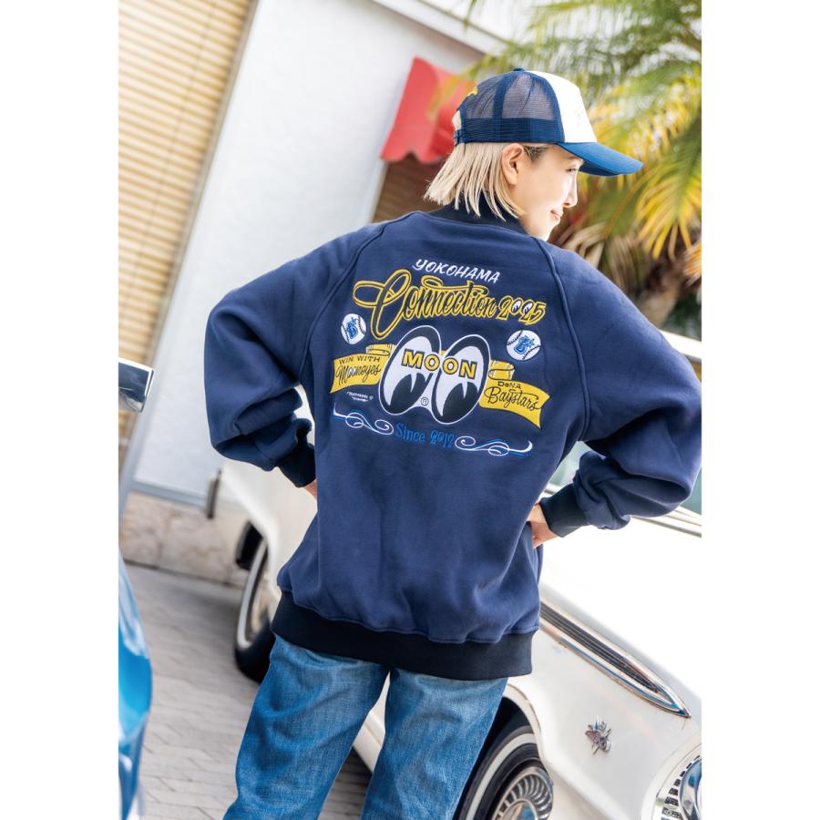 【限定品】横浜DeNAベイスターズ×ムーンアイズ トラックジャケット Lサイズ 限定品】横浜DeNAベイスターズ×ムーンアイズ トラックジャケット