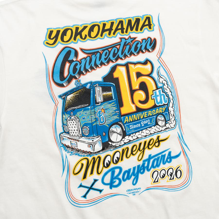 MOONEYES ムーンアイズ 横浜DeNAベイスターズ x MOONEYES 2026 Tシャツ