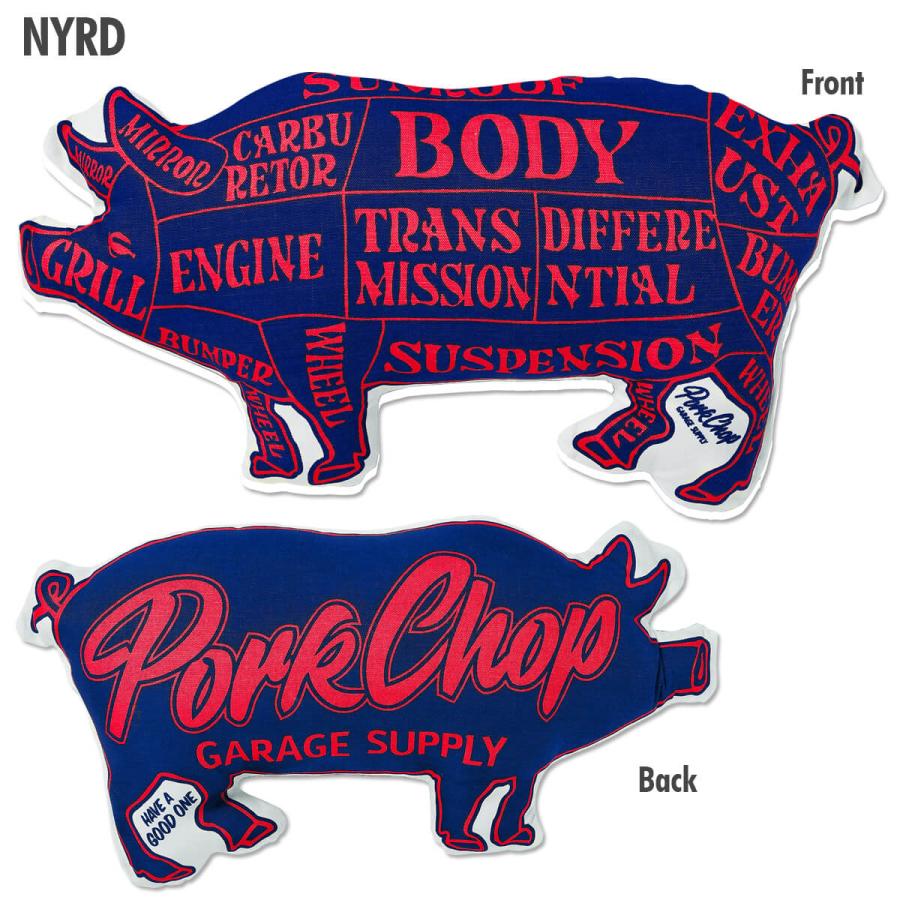 リッキー　ポークチョップガレージサプライ　クッション ポークチョップ PORKCHOP クッション : MOONEYES - 通販 - Yahoo