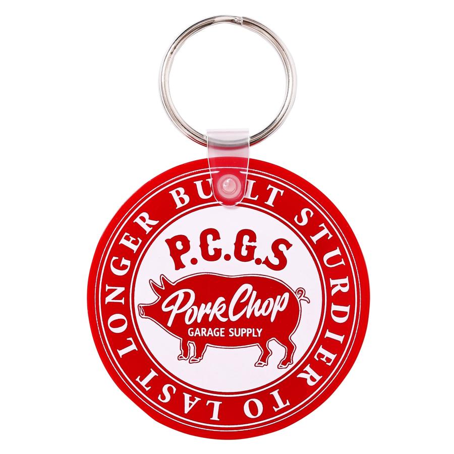【完売品】PORKCHOP GARAGE SUPPLY P-Key hook ポークチョップ PORKCHOP サークル ロゴ キーリング : MOONEYES - 通販