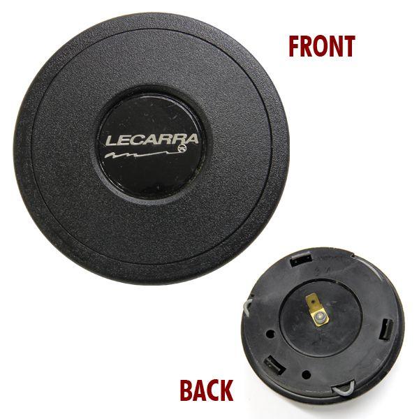 レカラ ステアリング LECARRA Steering ブラック ホーン ボタン