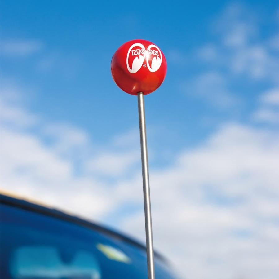 ムーンアイズ Mooneyes アンテナ ボール レッド スクイーズ タイプ Mg015rd Mooneyes 通販 Yahoo ショッピング