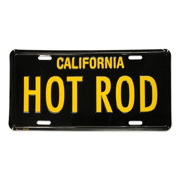 MOONEYES (ムーンアイズ) カリフォルニア ライセンス プレート HOT ROD